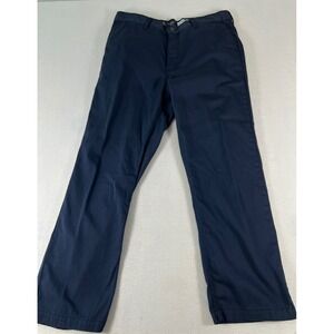 Lapco FR Work Pants Mens 36x30 Navy Blue Excellent Flame Resistant Cotton Twill